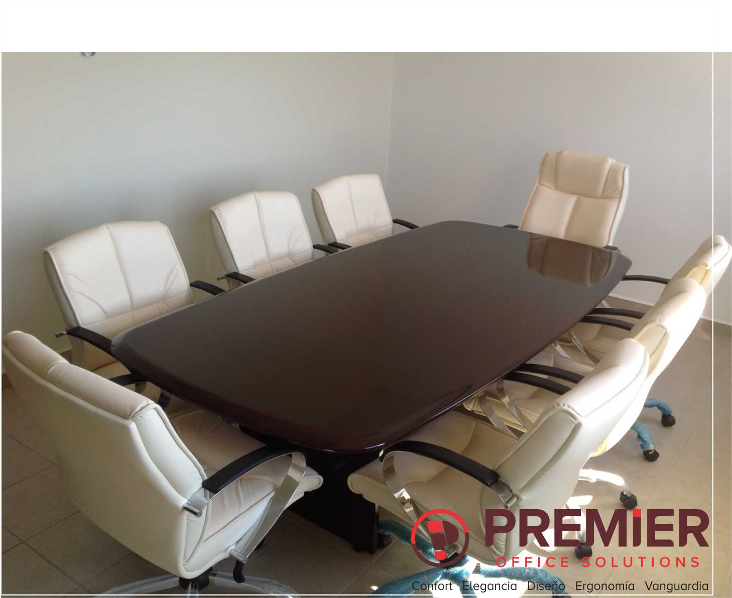 Mesa de Juntas 120x240 cms Linea Premier 3